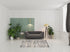 8' X 10' Cream Abstract Distressed Area Rug